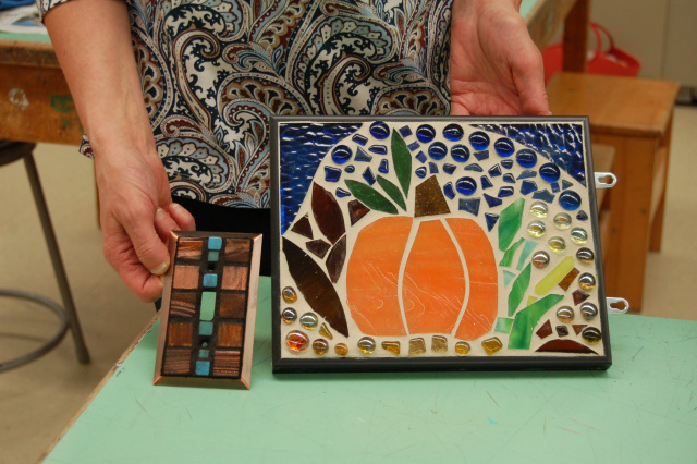 Mosaic Stained Glass Class (Glass on Glass)