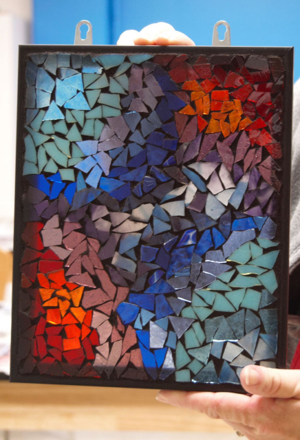 Glass on Glass Mosaic Suncatcher class